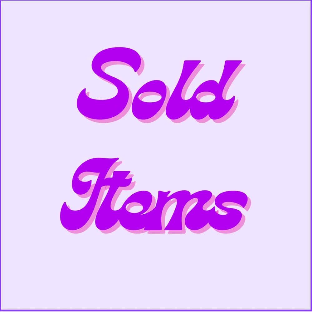 All Items Sold Past This Point